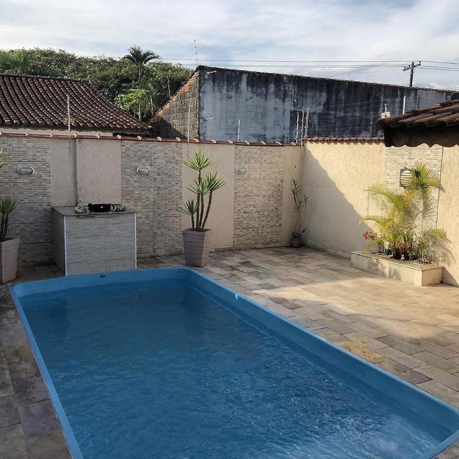 Casa Com Piscina Em Mongagua Villa Praia Grande  Bagian luar foto